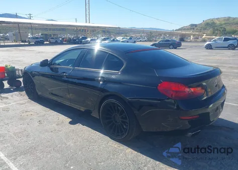 2016 BMW 650I Gran Coupe xDrive z USA, uszkodzony, nr VIN WBA6D6C54GG388048